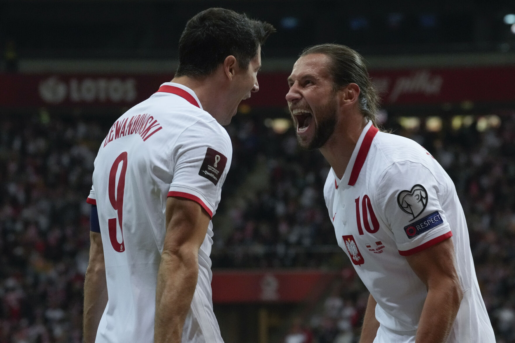APTOPIX Poland Albania WCup 2022 Soccer